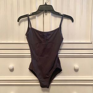 Mirella | Gray Dance Leotard